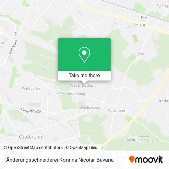 Änderungsschneiderei Korinna Nicolai map