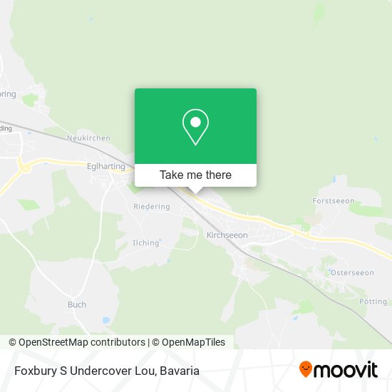 Foxbury S Undercover Lou map