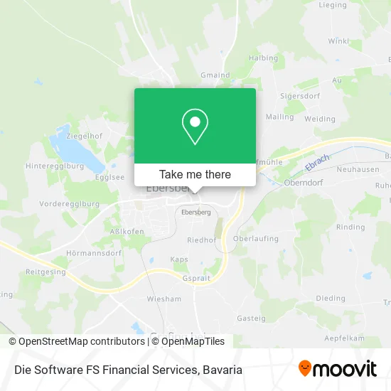 Карта Die Software FS Financial Services