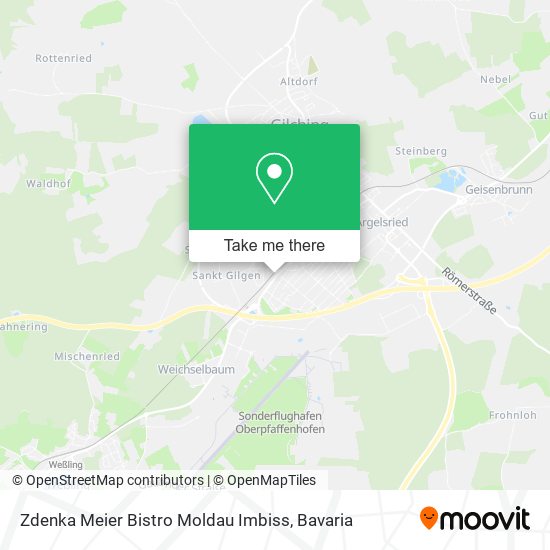 Zdenka Meier Bistro Moldau Imbiss map