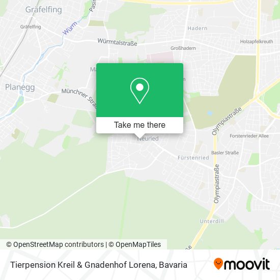 Tierpension Kreil & Gnadenhof Lorena map