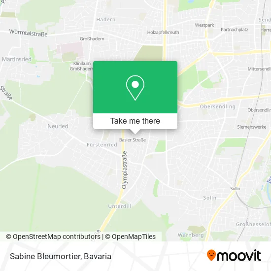 Карта Sabine Bleumortier