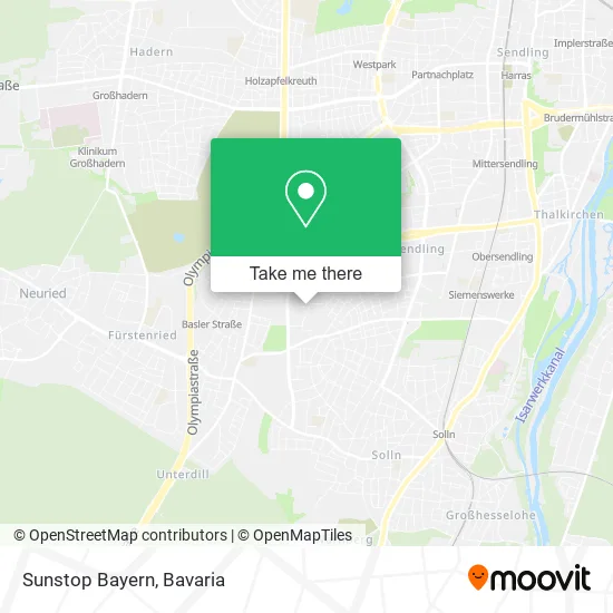 Карта Sunstop Bayern