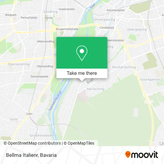 Bellma Italienr map