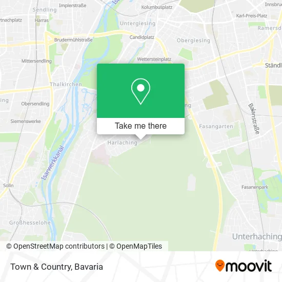 Карта Town & Country