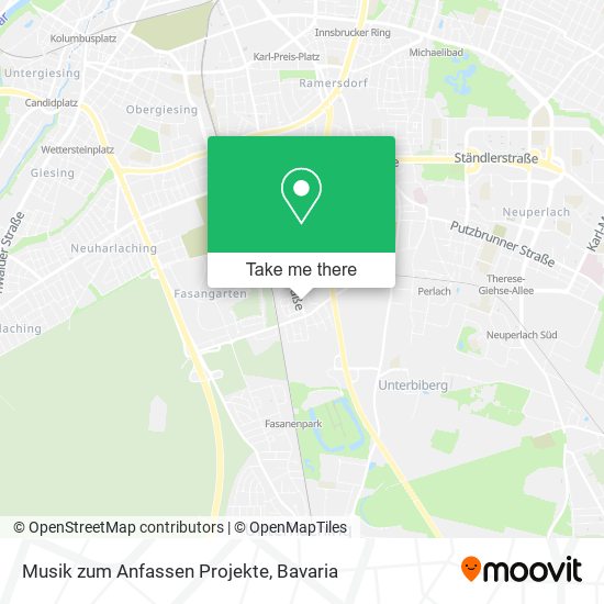 Musik zum Anfassen Projekte map