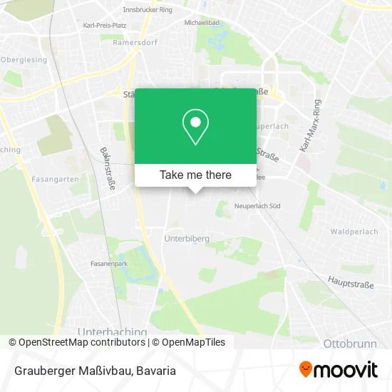 Карта Grauberger Maßivbau