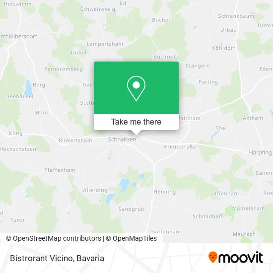 Карта Bistrorant Vicino