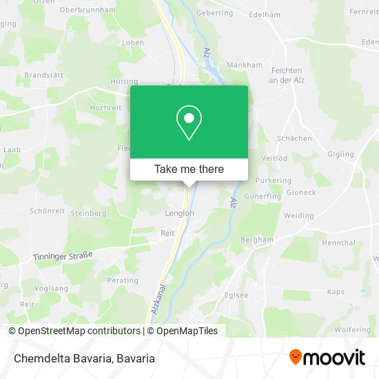 Карта Chemdelta Bavaria