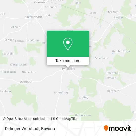 Карта Dirlinger Wurstladl