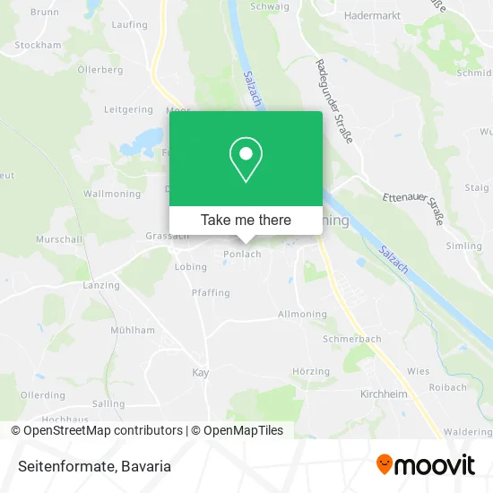 Карта Seitenformate