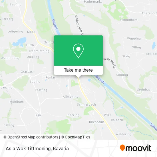 Карта Asia Wok Tittmoning