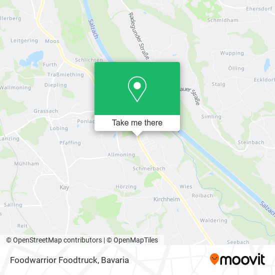 Foodwarrior Foodtruck map