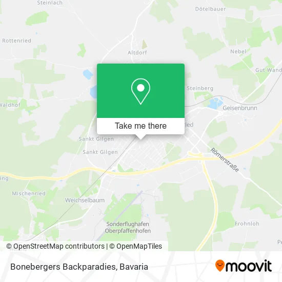 Карта Bonebergers Backparadies