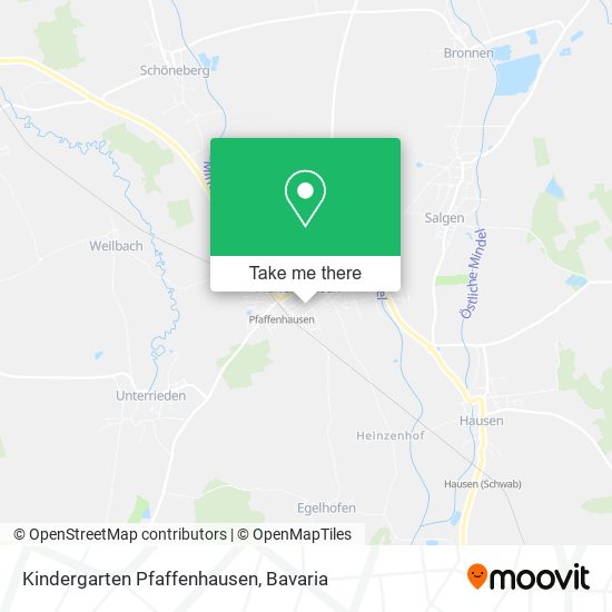 Kindergarten Pfaffenhausen map