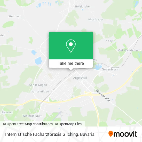 Карта Internistische Facharztpraxis Gilching
