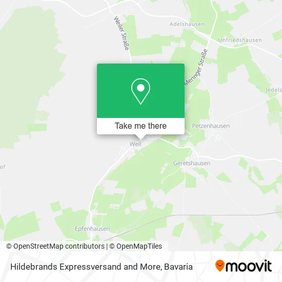 Карта Hildebrands Expressversand and More