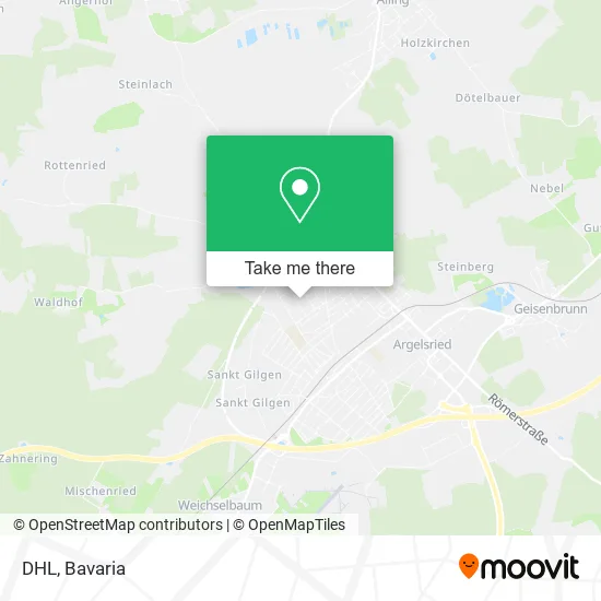 Карта DHL