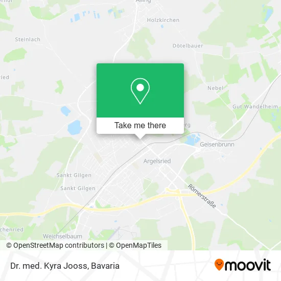 Карта Dr. med. Kyra Jooss