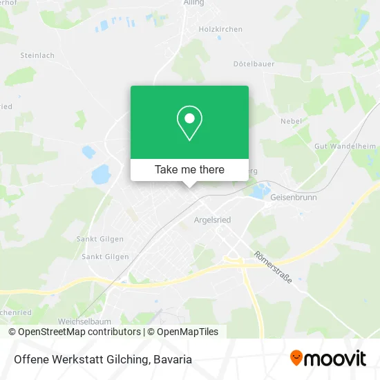 Карта Offene Werkstatt Gilching