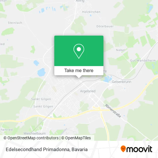 Карта Edelsecondhand Primadonna