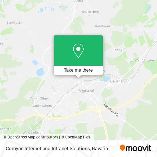 Карта Comyan Internet und Intranet Solutions