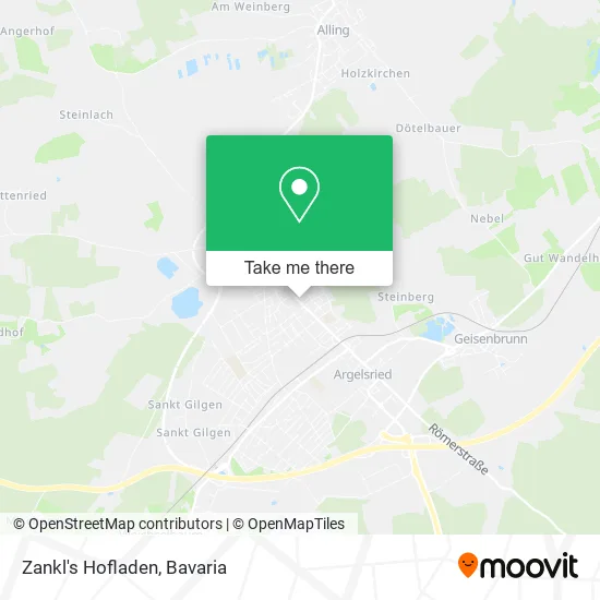 Карта Zankl's Hofladen