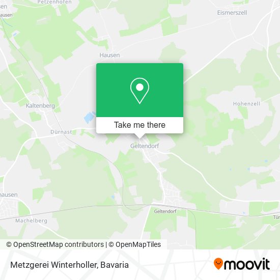 Metzgerei Winterholler map