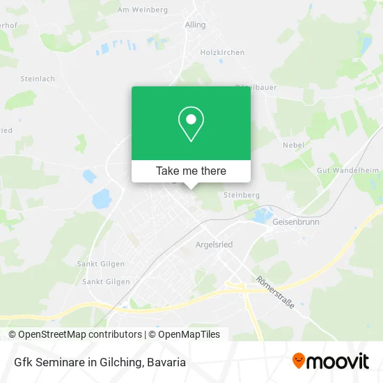 Gfk Seminare in Gilching map