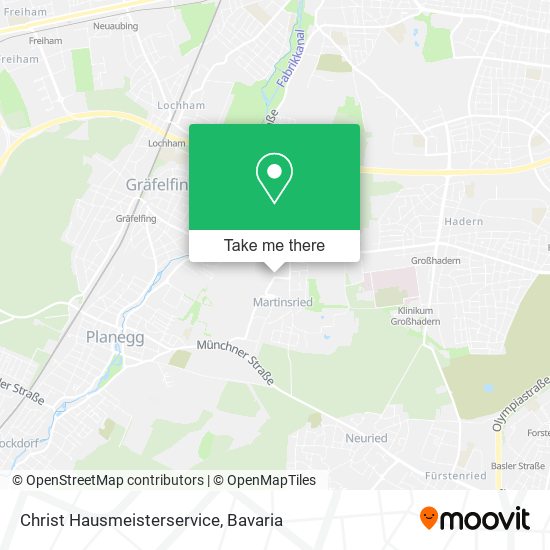 Christ Hausmeisterservice map