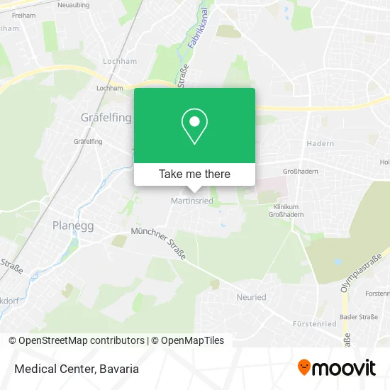 Карта Medical Center