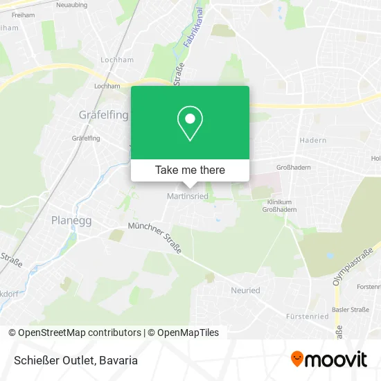 Карта Schießer Outlet