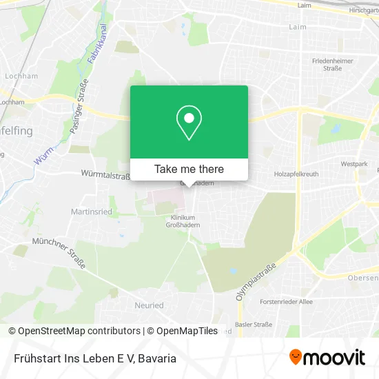 Карта Frühstart Ins Leben E V