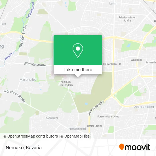 Карта Nemako