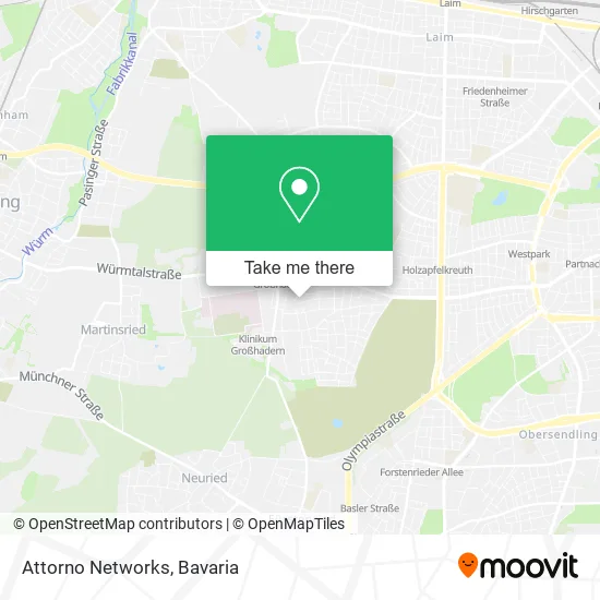 Карта Attorno Networks