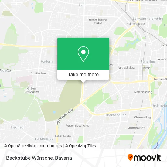 Карта Backstube Wünsche