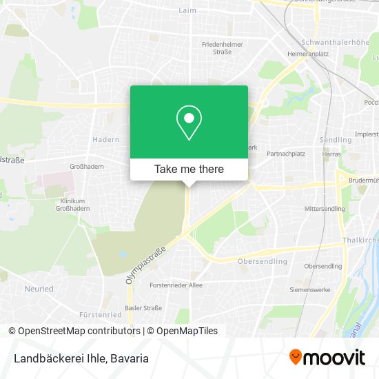 Landbäckerei Ihle map