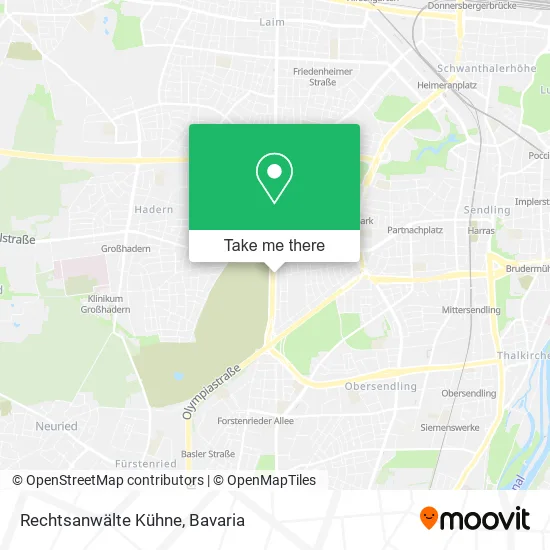 Карта Rechtsanwälte Kühne