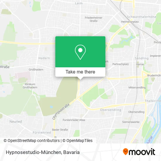 Карта Hypnosestudio-München