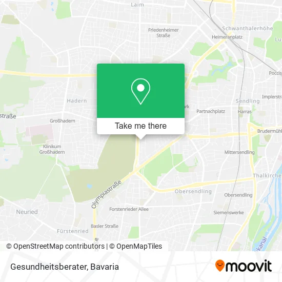 Карта Gesundheitsberater