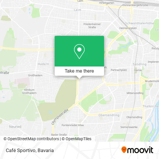 Карта Café Sportivo