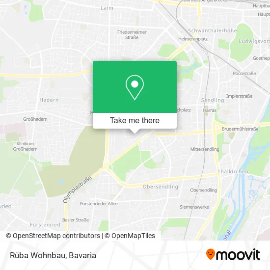 Карта Rüba Wohnbau