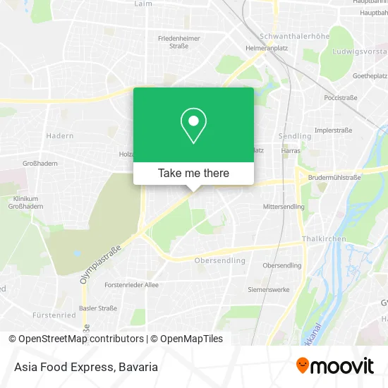 Карта Asia Food Express