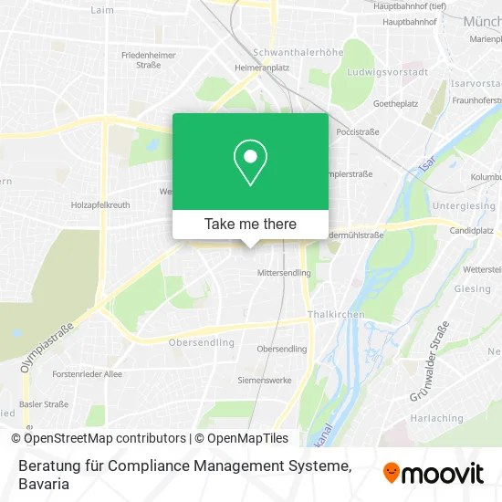 Карта Beratung für Compliance Management Systeme