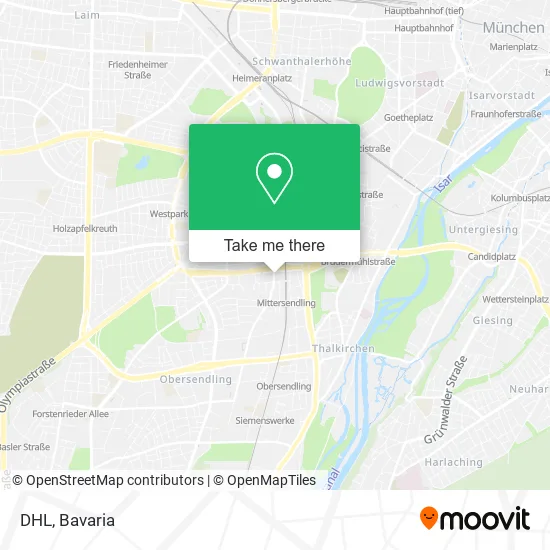 Карта DHL