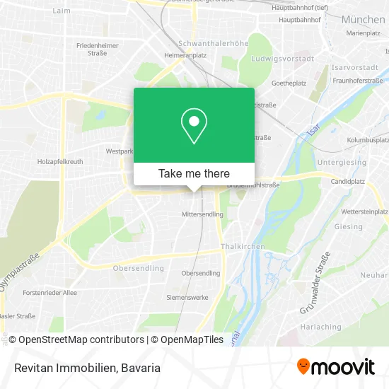 Карта Revitan Immobilien