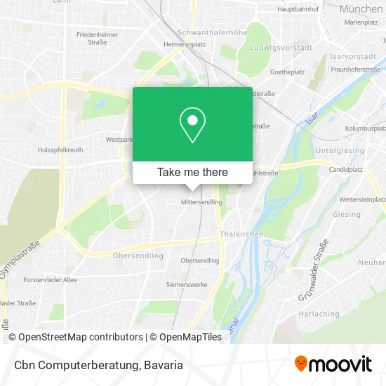 Карта Cbn Computerberatung