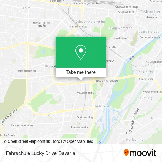 Карта Fahrschule Lucky Drive