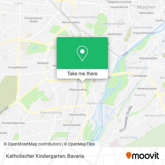 Katholischer Kindergarten map