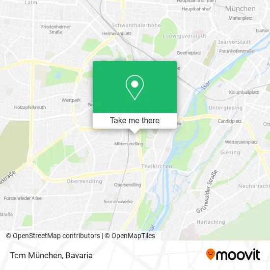 Карта Tcm München
